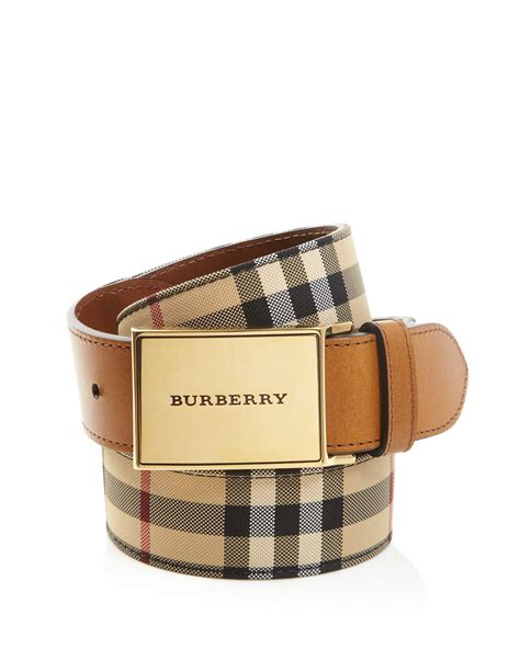 burberry charles horseferry check belt|Burberry Men's Charles Horseferry Check Belt .